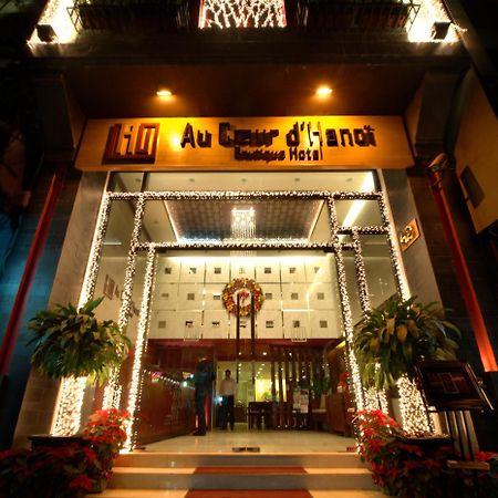 Au Coeur D'Hanoi Boutique Hotel Hanói Exterior foto