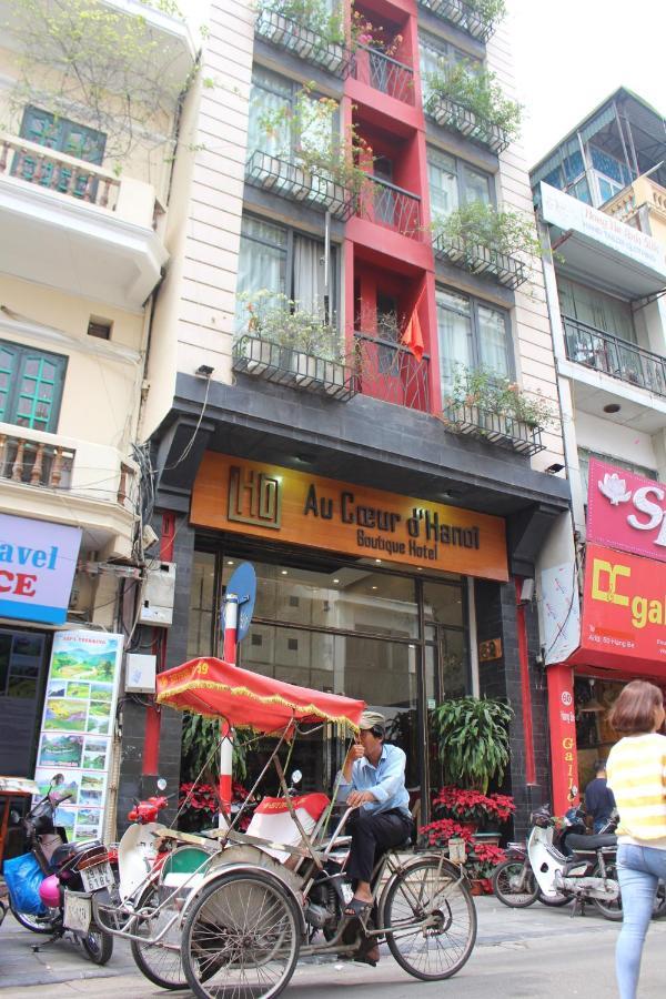 Au Coeur D'Hanoi Boutique Hotel Exterior foto