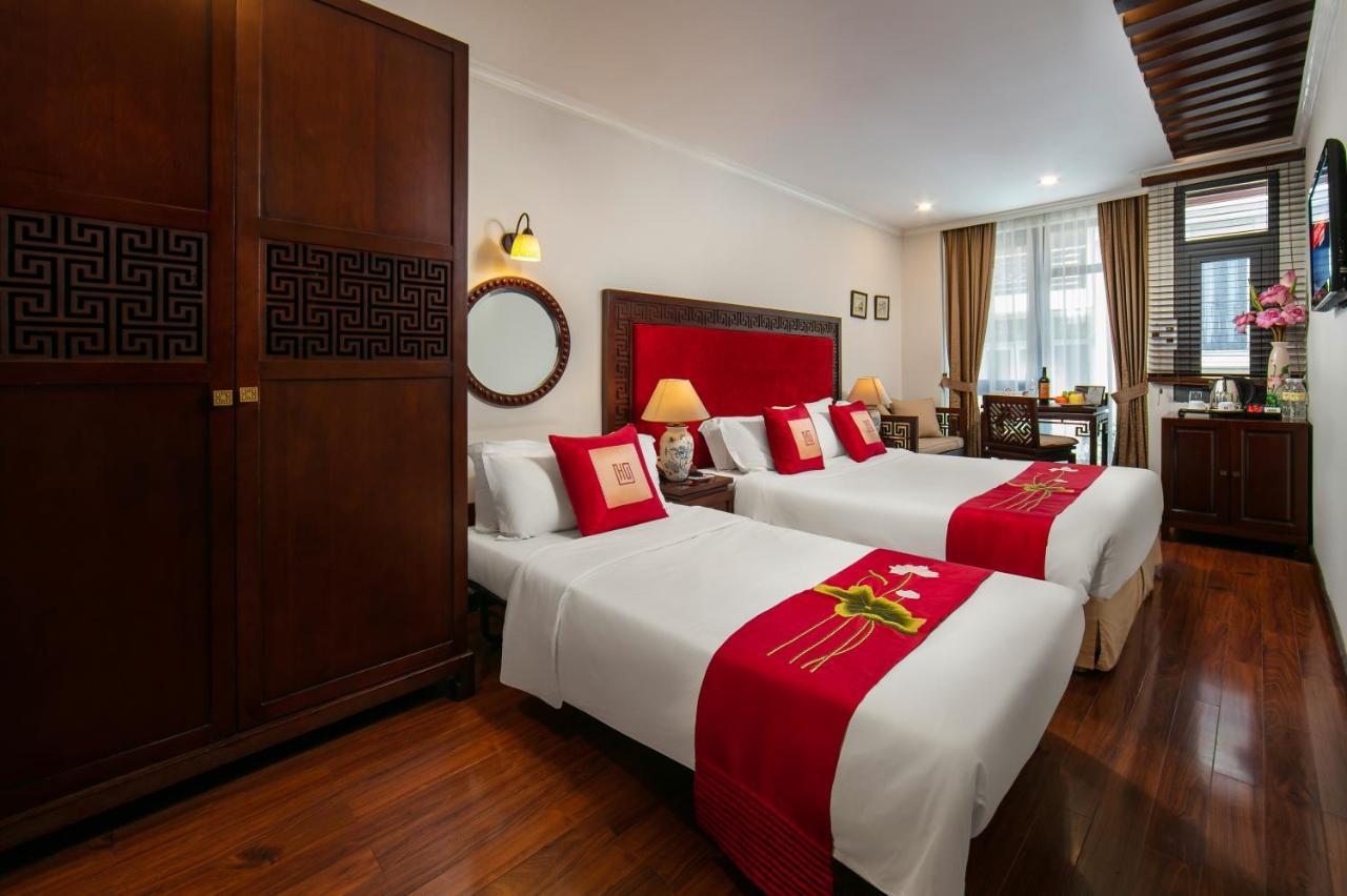Au Coeur D'Hanoi Boutique Hotel Hanói Exterior foto